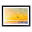 Seagull Flying over the Beach - Framed Print-56705226-56705228