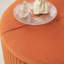 Repose-pieds rond avec rangement en velours Bula-943753770