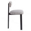 26.5'' Stylish Round Stools With Low Back - Comfortable Upholstered Seat & For Kitchen & Dining-1496090623