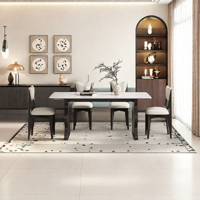 Medieval Style Solid Wood Dining Table