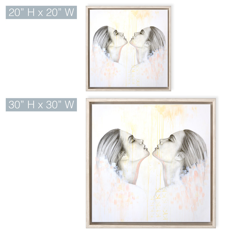 «Classic Elegance surrender II» par Megan James, reproduction sur toile flottante, H 20 po x l 20 po x P 2,5 po