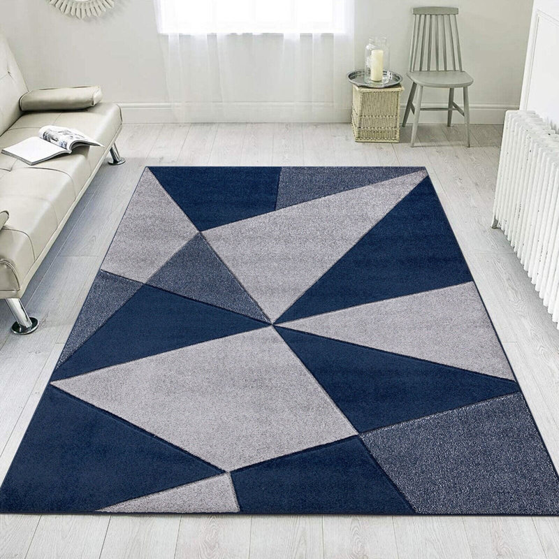 Jayceson Geometric Indoor / Outdoor Area Rug, Runner 60cm x 220cm