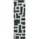 Premium Machine Washable Prisco Black Rug
