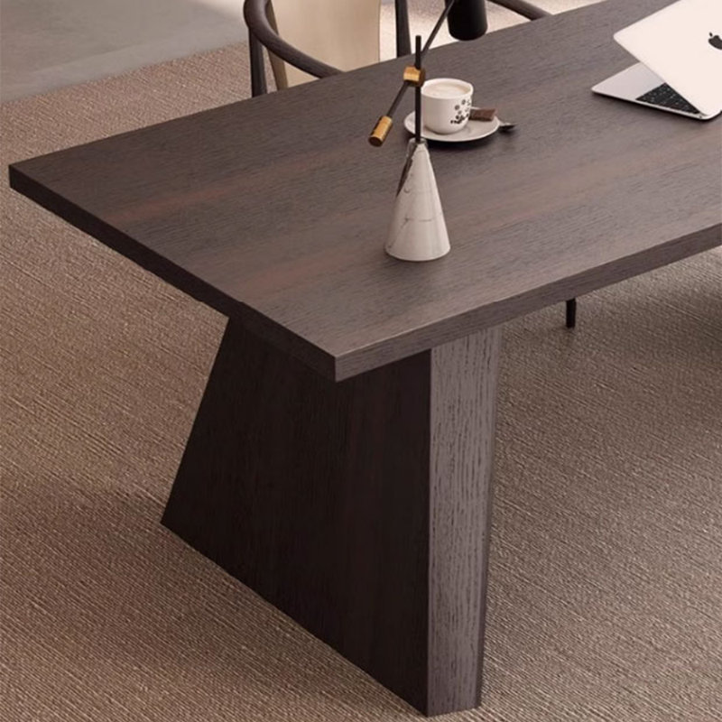 Italian style minimalist rectangular table, 29.5"H x 70.8"L x 31.4"W