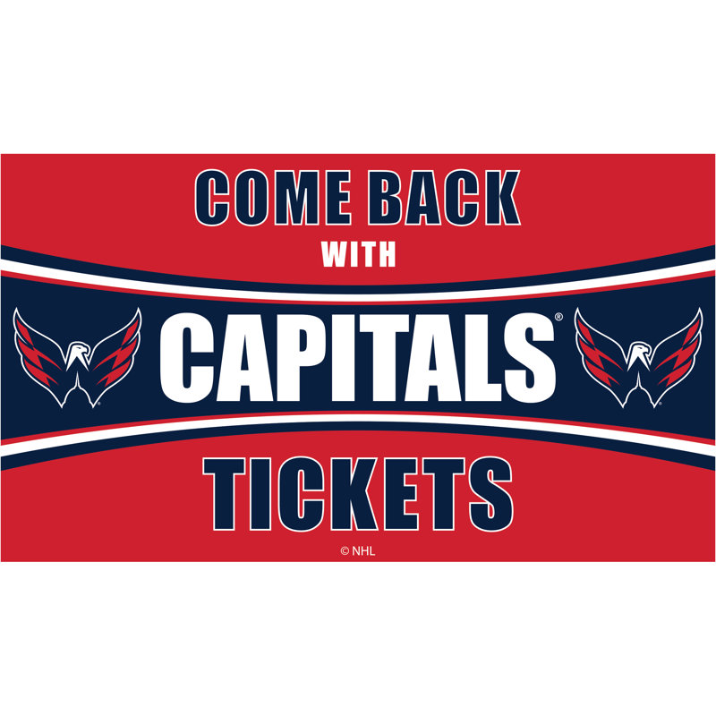 Paillasson en PVC, NHL Washington Capitals