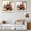 Hiver chambre de bébé ours en peluche I - Art mural ours en peluche-1948541176-2044472438