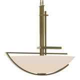 Ondrian 3 - Light Unique/Statement Bowl Pendant