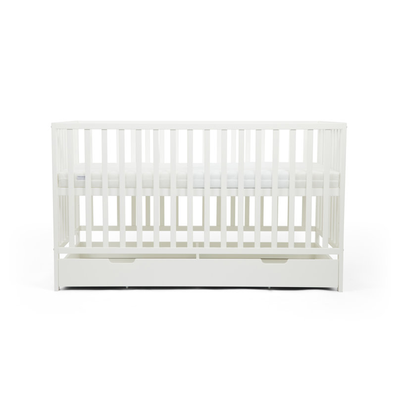 Hartley Classic 2 Piece Furniture Set and Premium Sprung Mattress, White