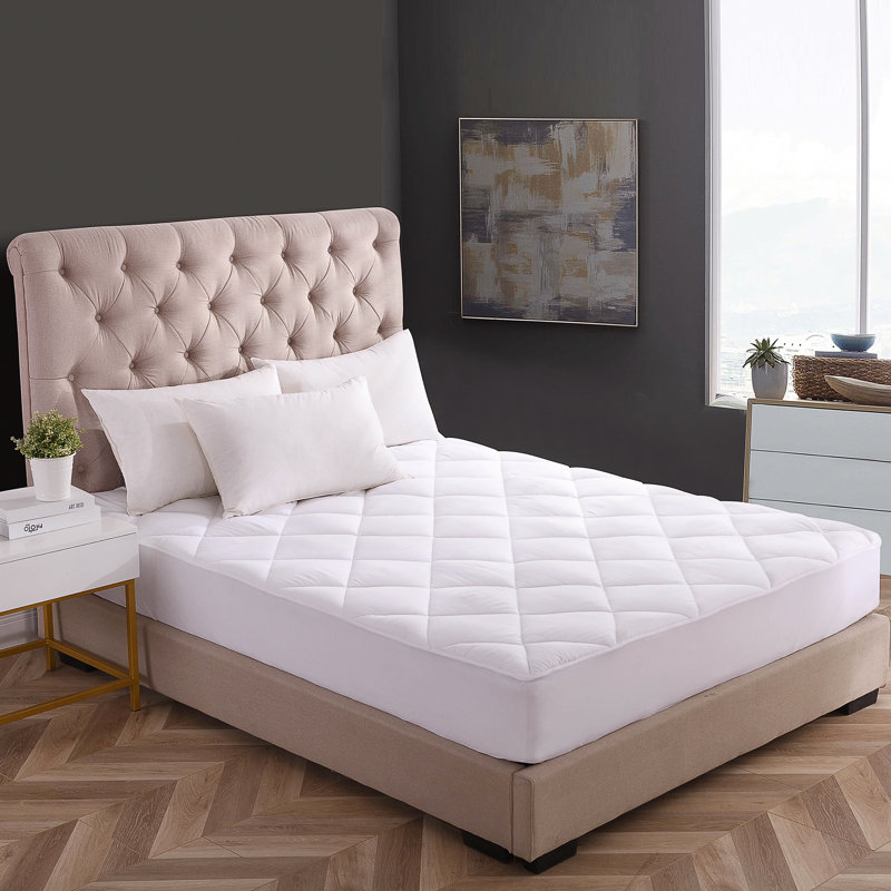 Surya 1'' Down Alternative Mattress Pad, Twin