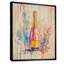 Elegant Champagne Showers II - Champagne, reproduction d'art murale-197516338-197516347