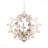 6 - Light Wood Chandelier