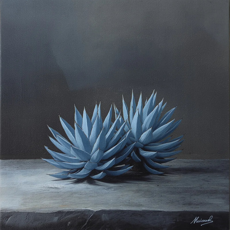 Azure Agave Duet