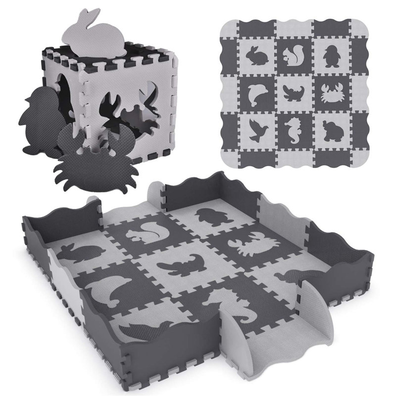 Tapis de jeu en mousse imbriquée