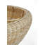 Devon 35" Chandelier in Hand-Rubbed Antique Brass with Wicker-179644750