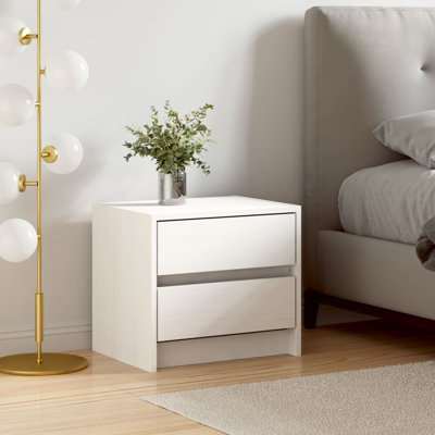 Natik Solid Wood Bedside Table