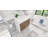 Charmante 41.9 " W Freestanding Standard Single Vanity Bathroom Vanity With Acrylic Top-1660518402-1660155607