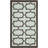 Warren Hand Woven Flat Weave Wool/Cotton Geometric Rug in Light Blue-17572122