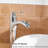 Single-handle Bathroom Faucet with Drain Assembly-99442576