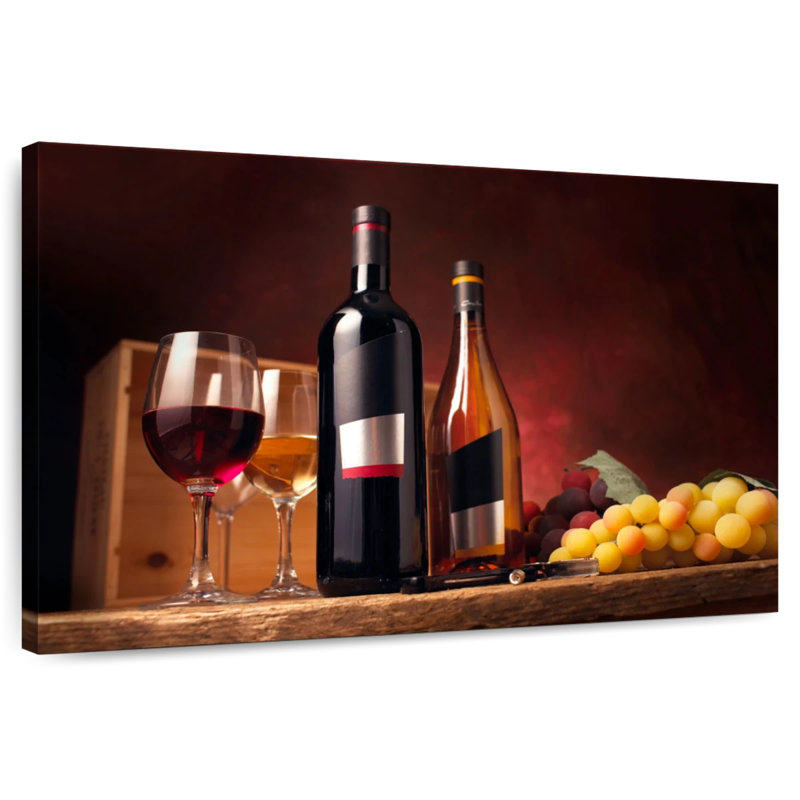 Yarlin Wine On The Table, 34" H x 51" W