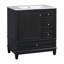 Armoire de meuble-lavabo sur pied 30 po avec lavabo en céramique-595303950