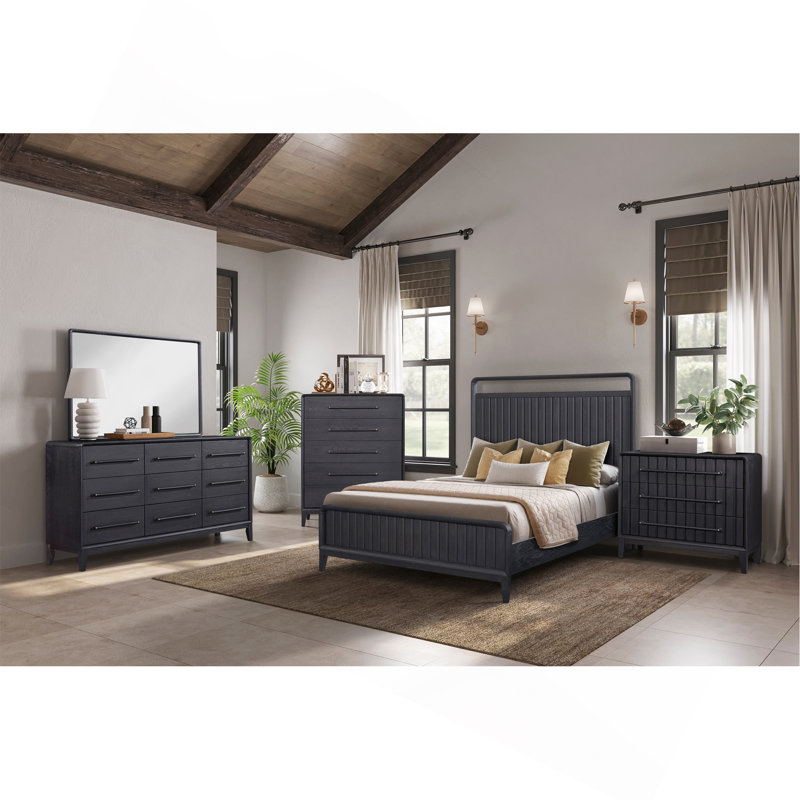 Queen Open Panel Bed, Queen