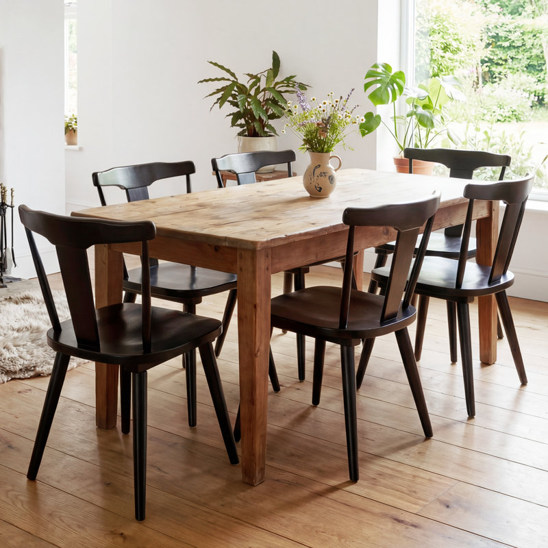 Maybelin Modern Solid Wood Dining Chair