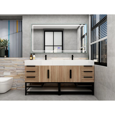 Jessica 72'' Free Standing Single Bathroom Vanity