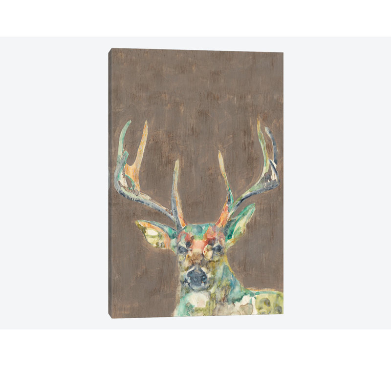 « rustique sauvage i », reproduction sur toile, H 18 po x l 12 po x P 1,5 po, Pas de tapis, Toile tendue