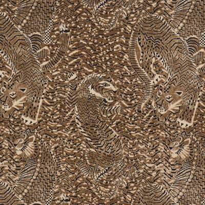 Tissu velours tigresse