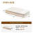 12 Inch Hybrid Mattress In A Box With Memory Foam And Pocket Spring For Pressure Relief & Comfort Sleep & Zoned Support, Medium Firm-1436901426