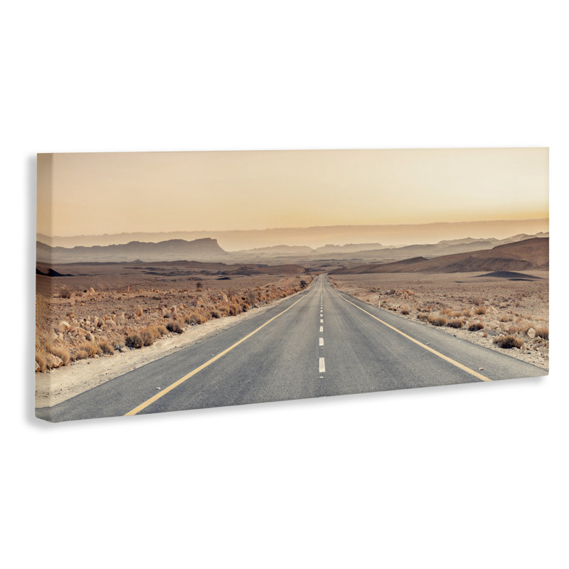 «Desert Road at Sunset», conception par Assaf Frank, H 20 po x l 48 po