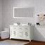  60" Double Bathroom Vanity Set with Mirror-707484718