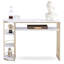 Patrisa 44.8" Modern Console Table  with Storage and Faux Marble Veneer