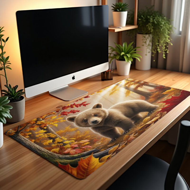 Polyester Desk Pad, 31.5x15.5