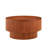 31.49" Wood Round Coffee Table For Living Room, Fluted Circle Coffee Table With Storage, Modern Handcraft Coffee Table For Apartment, Easy Assembly( 31.49"x31.49"x15.74")-1299988429