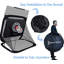 Gagalileo Golf Practise Hitting Nets for Backyard Driving Golf Swing Nets Golf Impact Cages