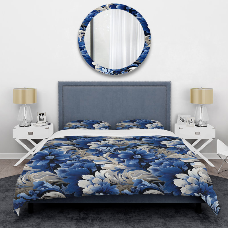 Ensemble de housse de couette Arton, Housse de couette simple + 1 taie décorative stan