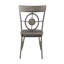 Chaise d'appoint Kadean Gunmetal (2 pièces)