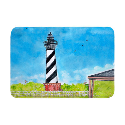 Hatteras Lighthouse Bath Mat