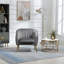 Fauteuil d'appoint avec repose-pieds-438892018