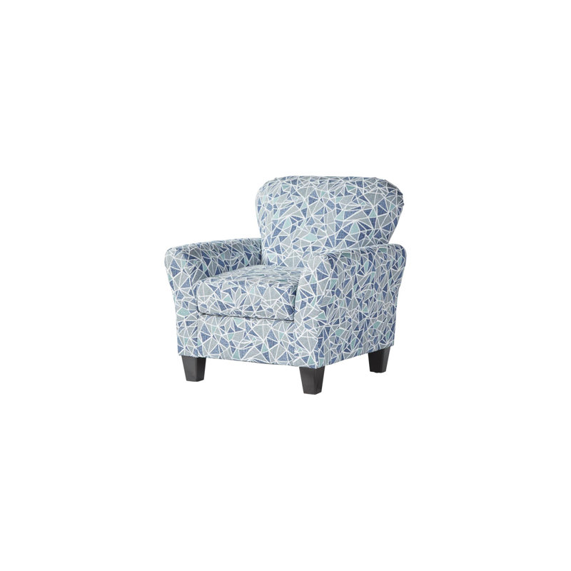 Palisades Upholstered Armchair, Notre Dame Cobalt