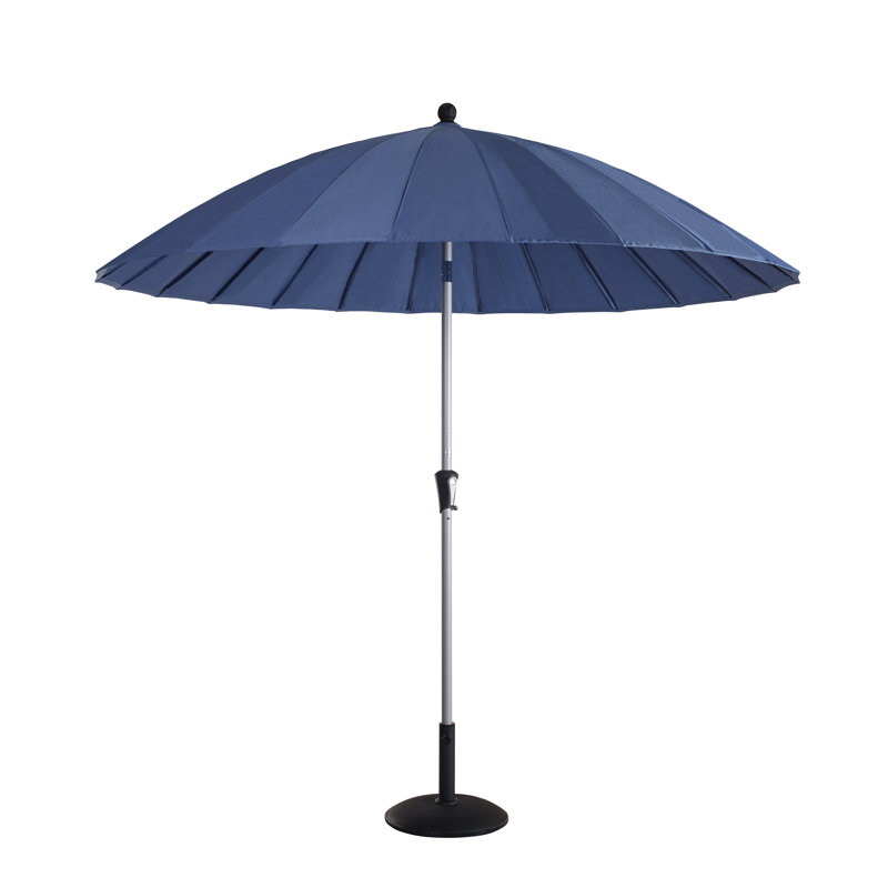 Shanghai 2.7m Traditional Parasol, Navy