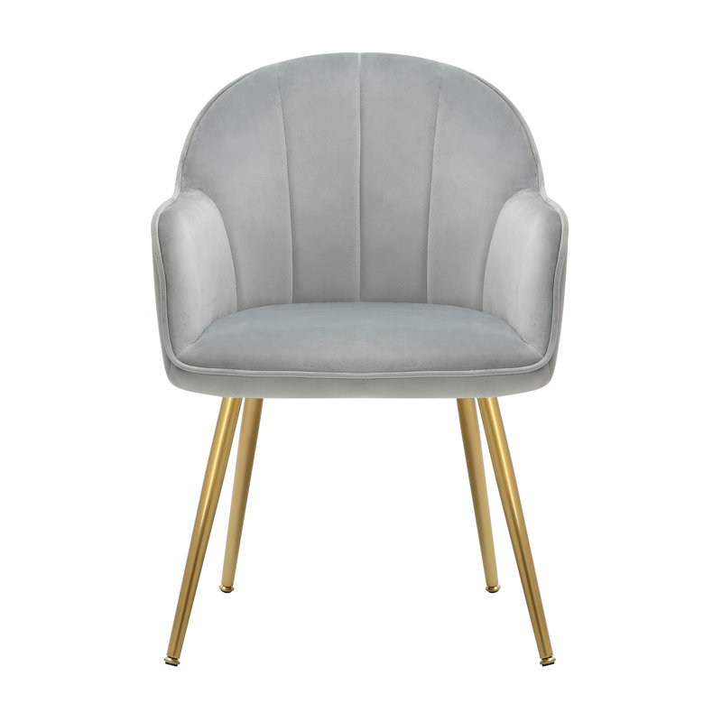 Isaiah Upholstered Dining Chair, Grey