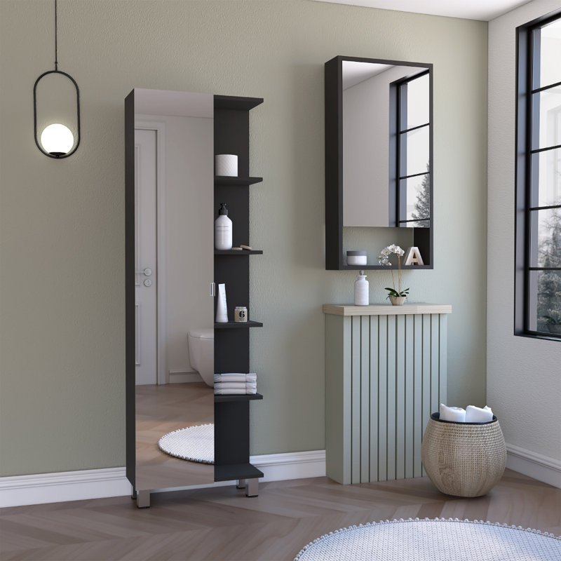 Gilleod Freestanding Bathroom Storage Furniture Set