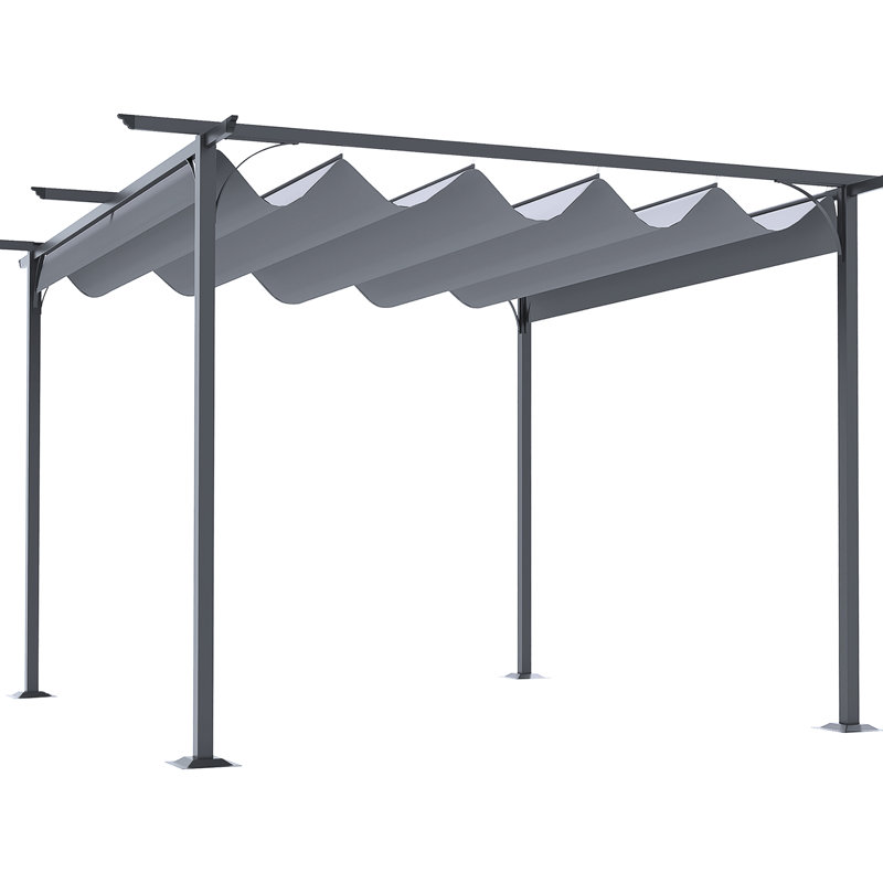 Auvent pour pergola avec abat-jour 11,5 'X