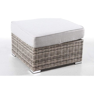 Détente avec coussin d'extérieur - Gris, rouille, coussins de teinture, coussin de chaise de pêche entièrement assemblé rembourré de mousse et qualité commerciale