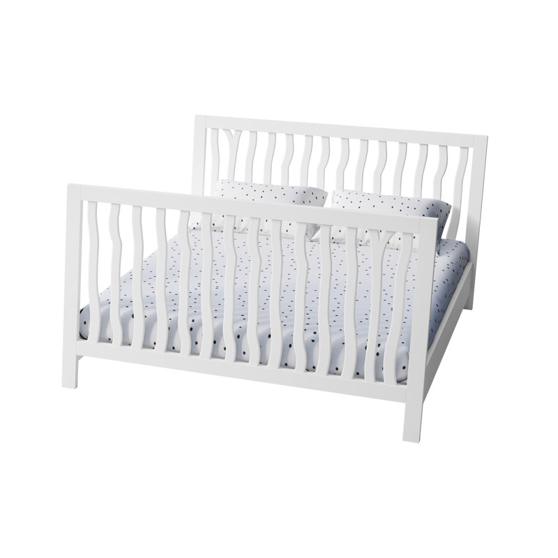 Milk Street Baby Branch Adult Rail Conversion Kit (Snow), White