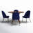 Cobos 5-Piece 47.25" Round Dining Set