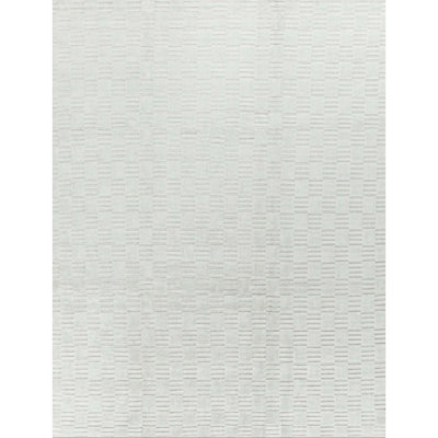 Cotton Geometric Area Rug in Beige