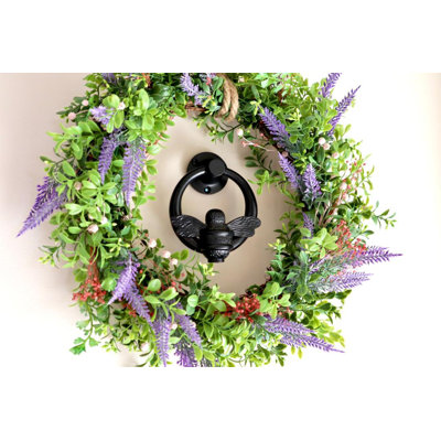 Sager Nickel Ring Bee Door Knocker